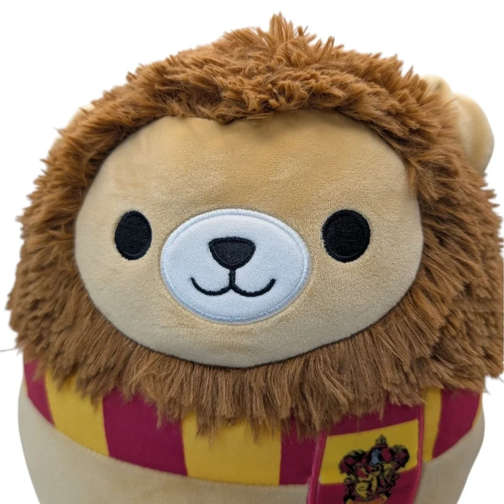 Original Squishmallow Harry Potter Plush Gryffindor Lion  Wizarding World Ten In
